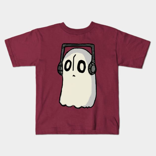 Napstablook Kids T-Shirt by Telemiu